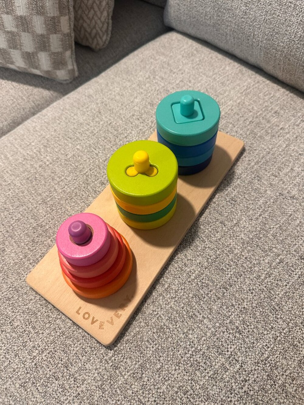 LOVEVERY Twist & Pivot Pattern Puzzle 31-33M